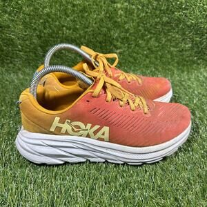 HOKA One One Women's Rincon 3 Camellia/RadiantYellow Size:7B